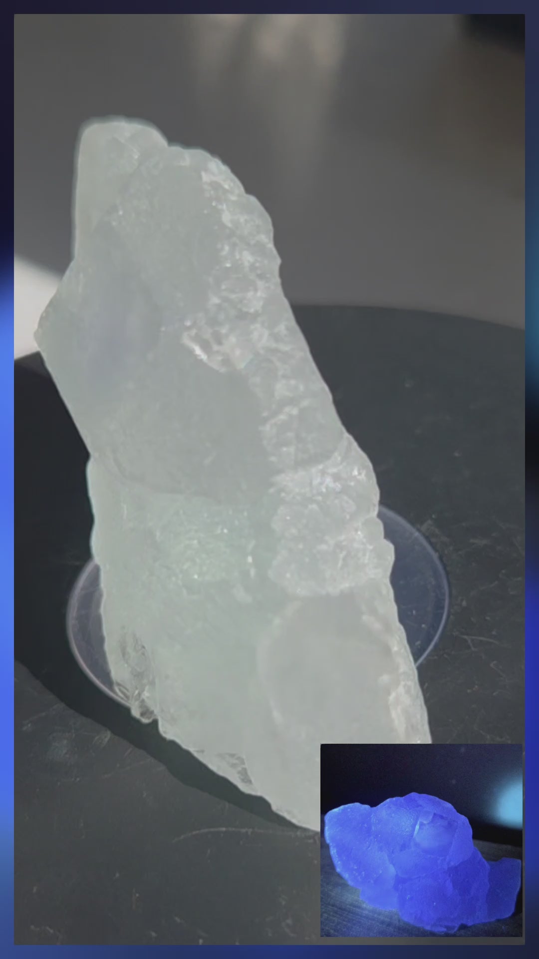 Fluorite bleu du mexique