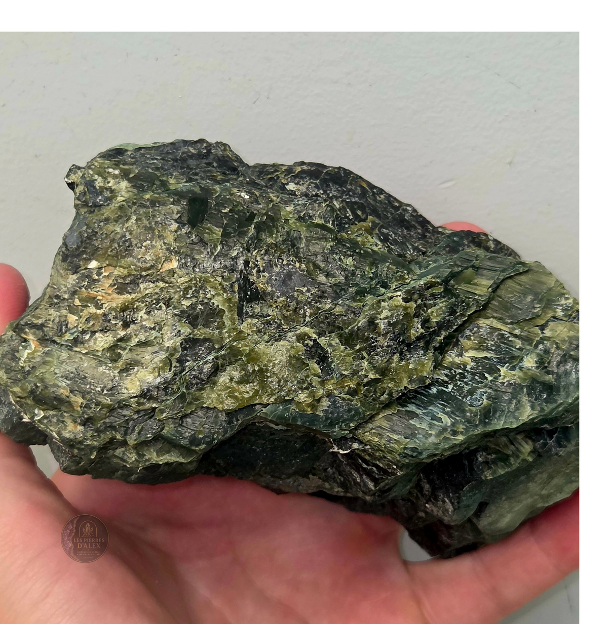 Serpentine avec chrysotile