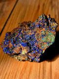 Spécimen d'Azurite et malachite du maroc