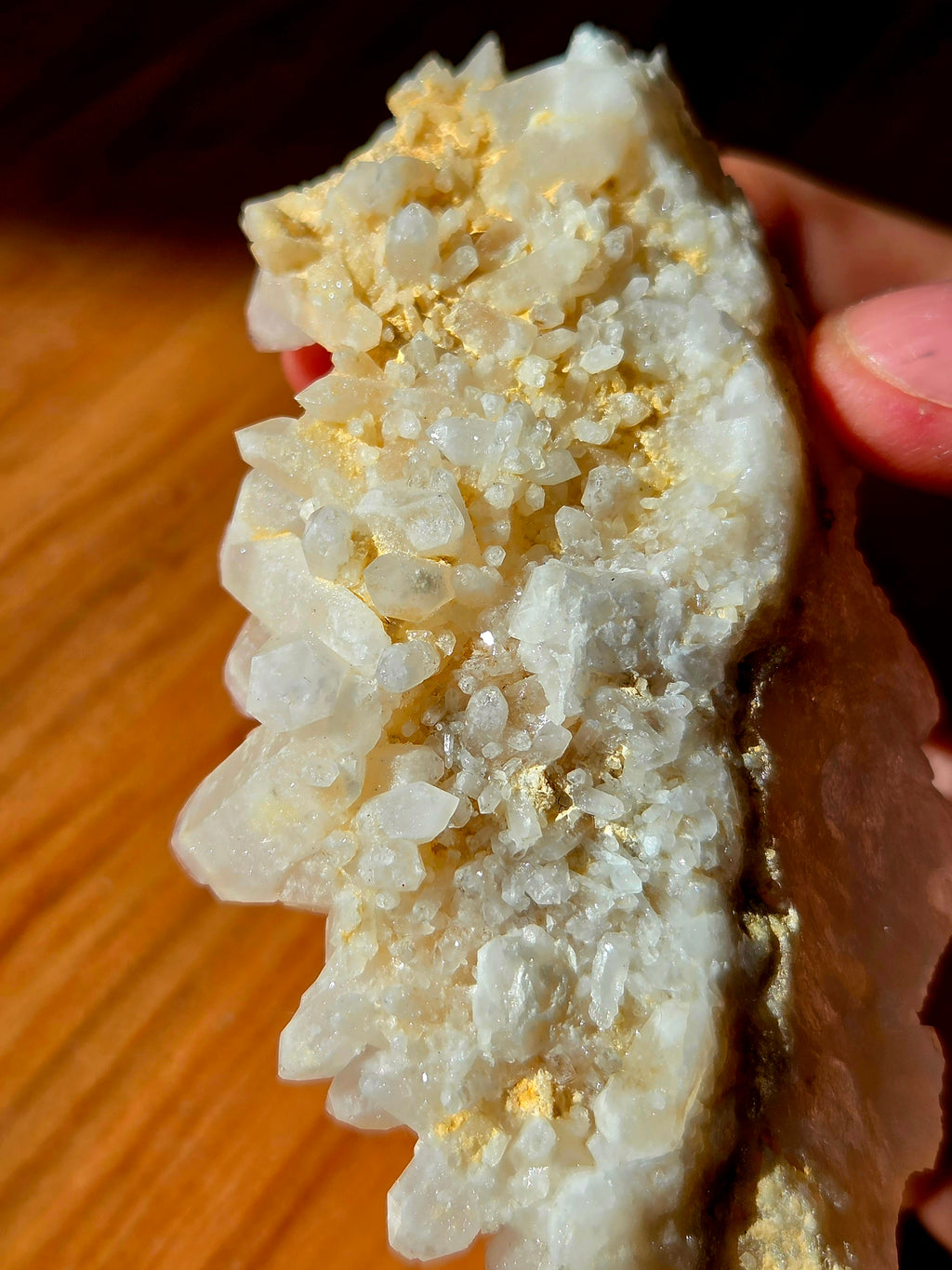 Quartz « bone » mine Pattys Prize Pocket, près de Hope (Colombie-Britannique) × 1