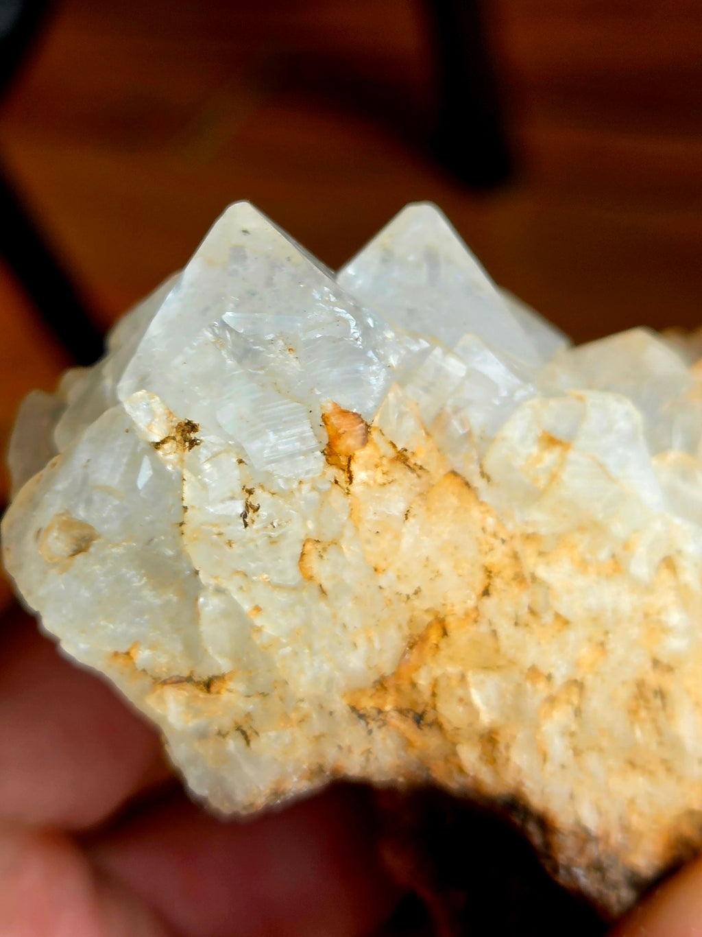 Spécimen de quartz du maroc