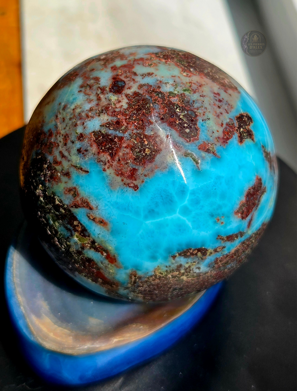 Larimar de la république dominicaine