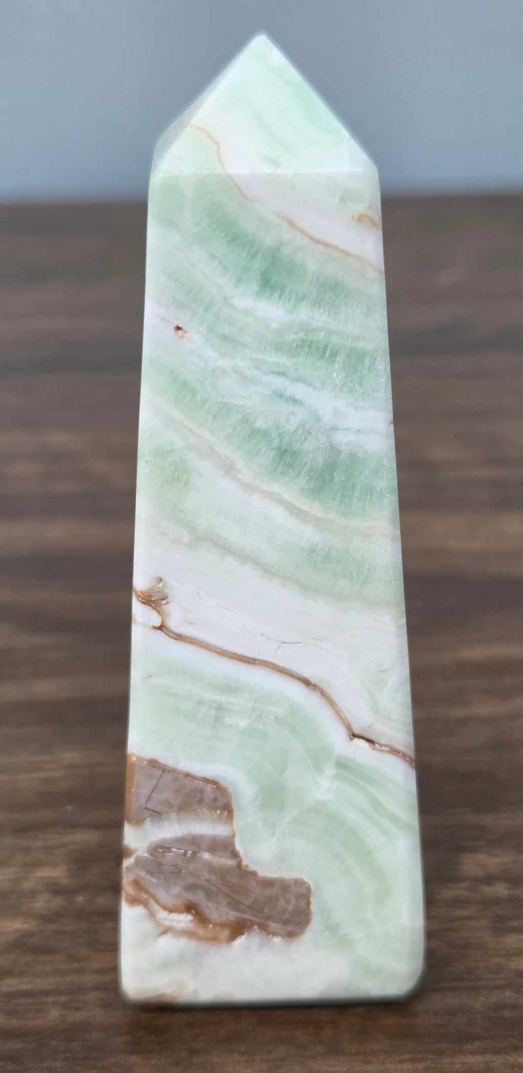 Tour d'aragonite bleu #2