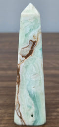 Tour d'aragonite bleu #1