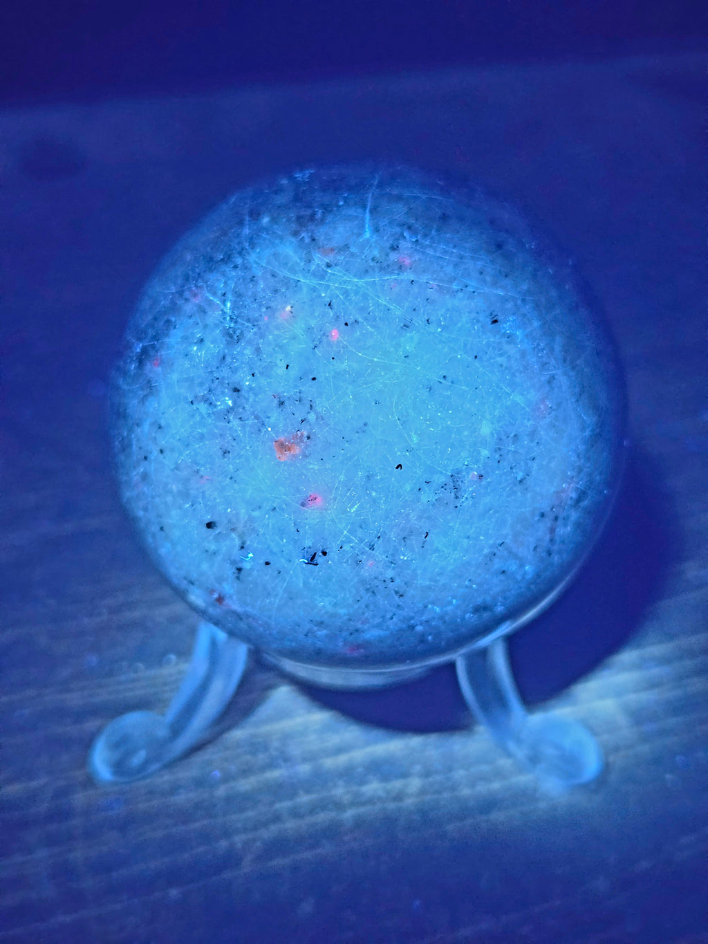 Sphère stary night UV reaction