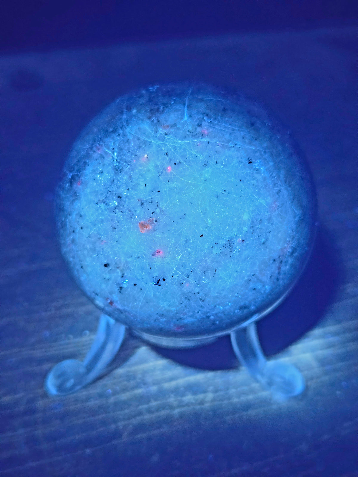 Sphère stary night UV reaction