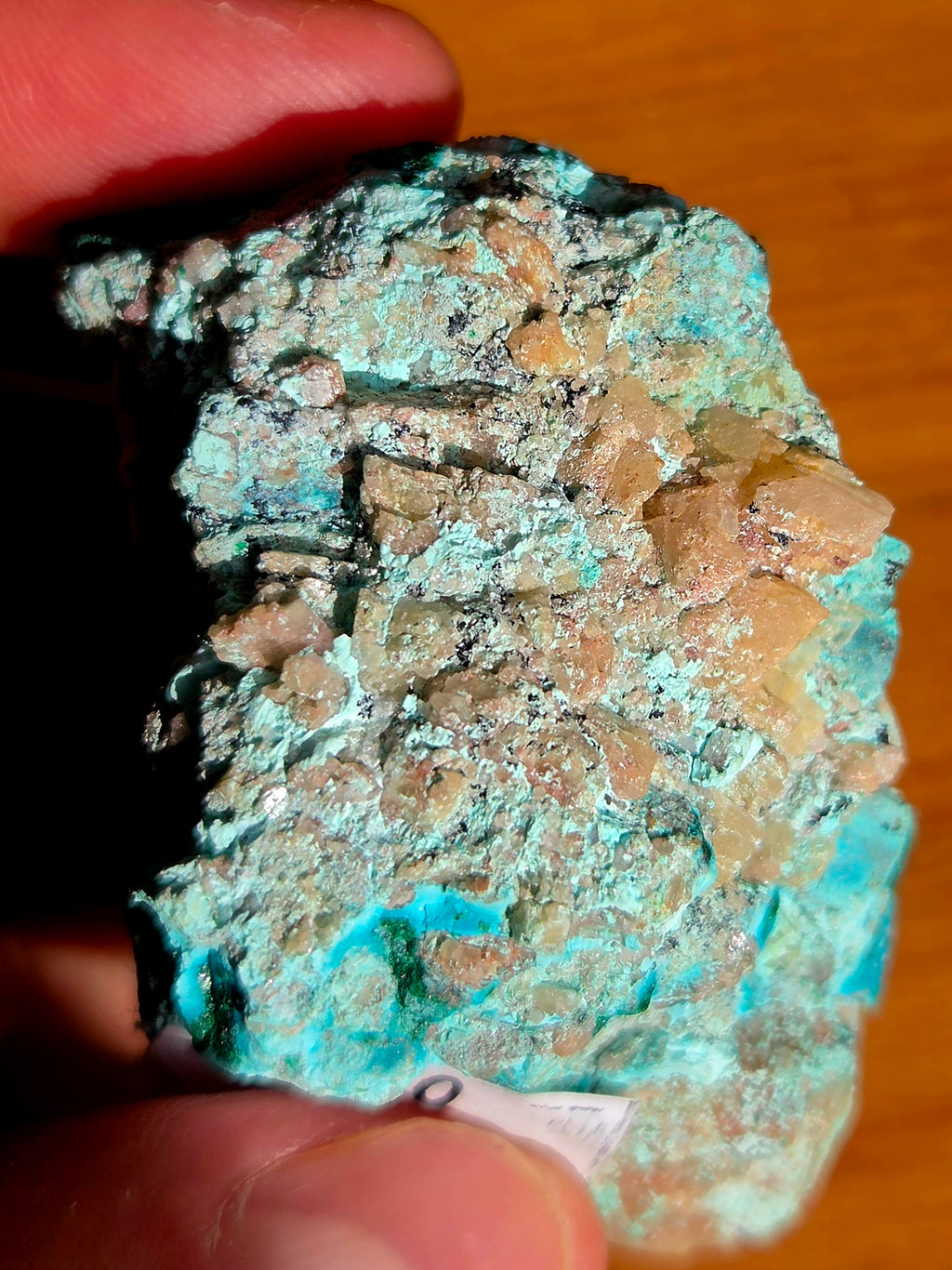 chrysocolle et malachite du congo