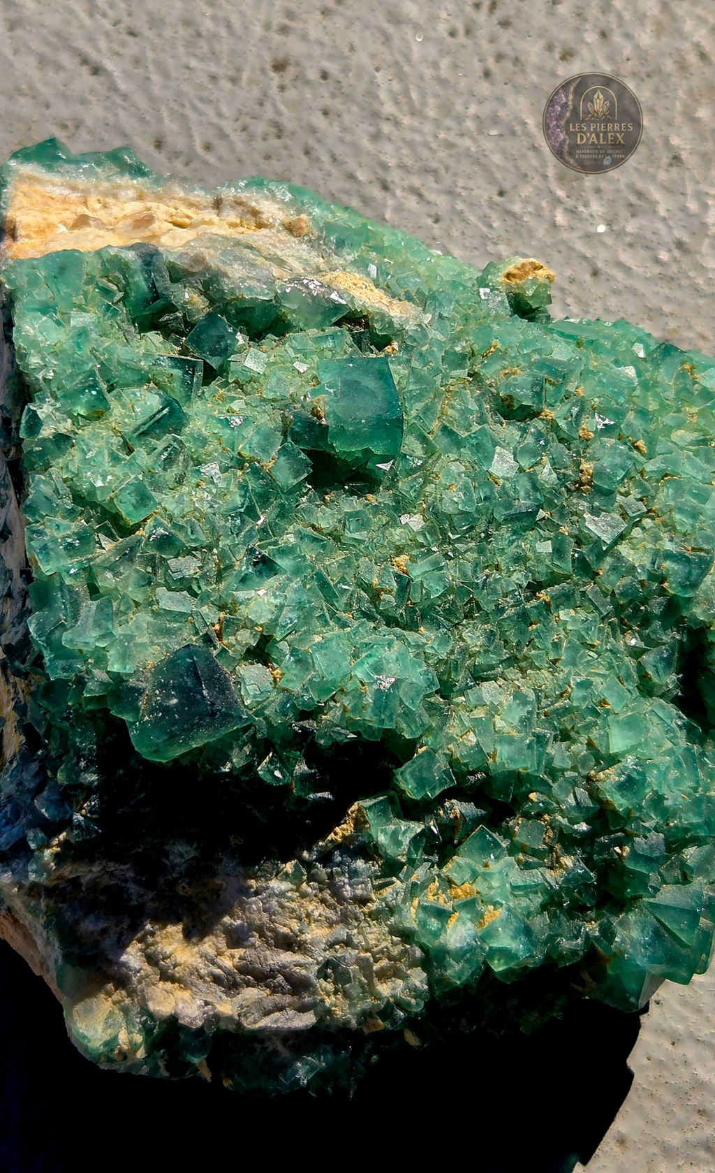 fluorite verte de Madagascar