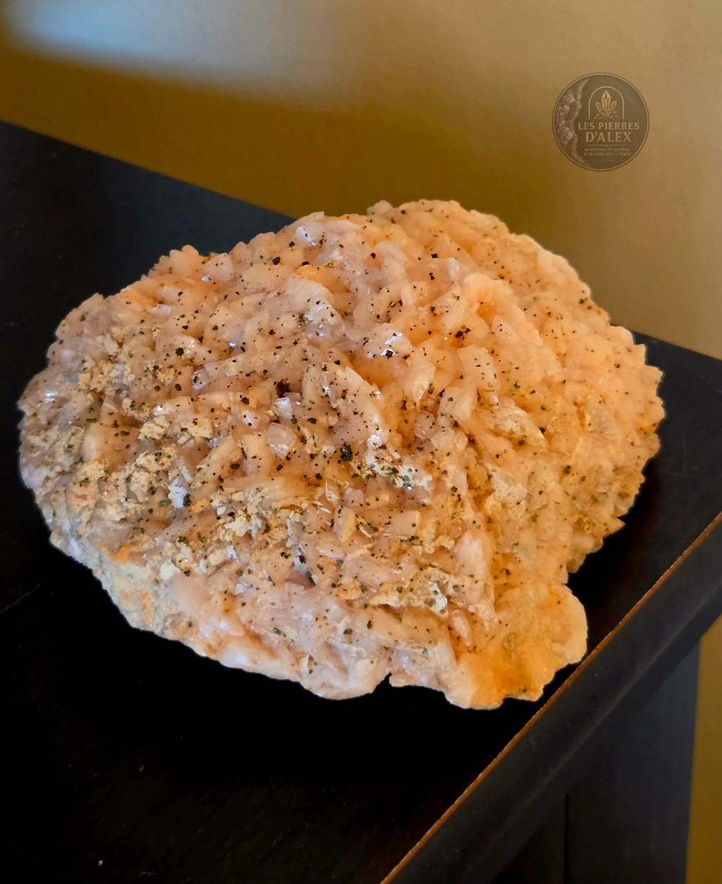 Dolomite rose naturelle