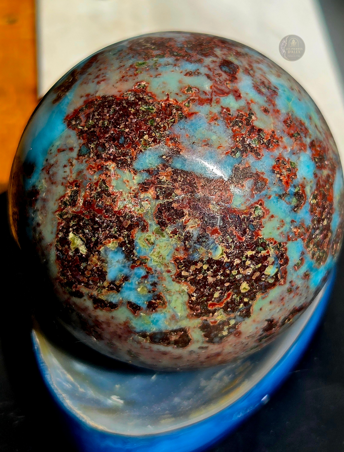 Larimar de la république dominicaine