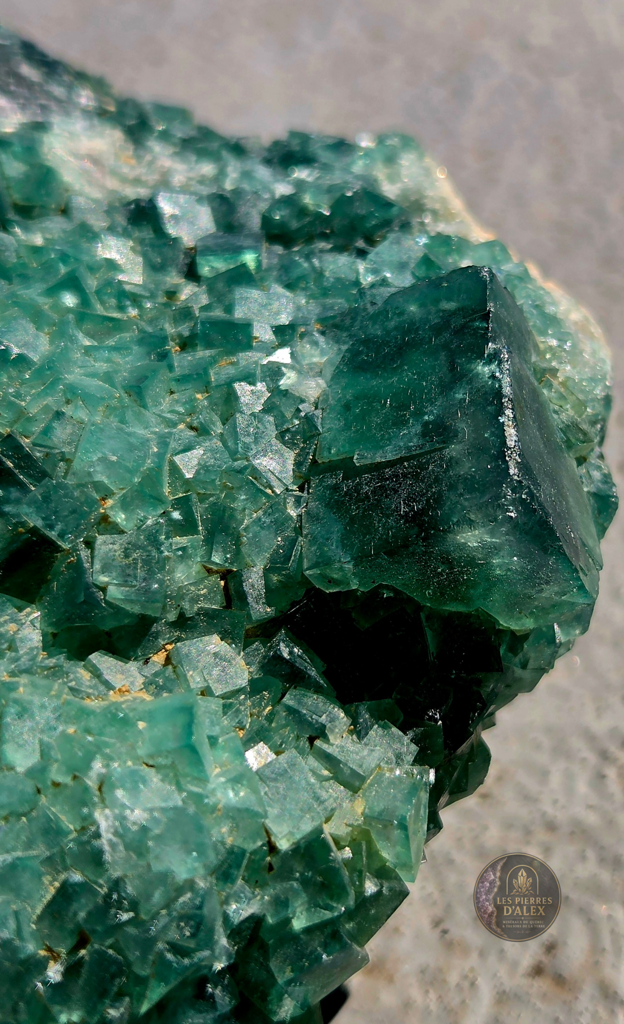 fluorite verte de Madagascar