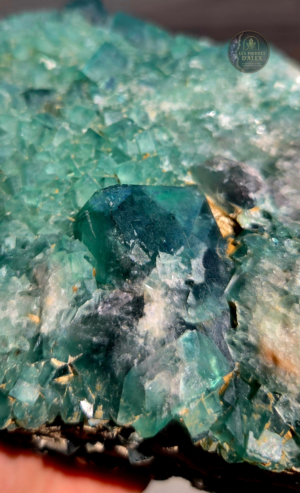 fluorite verte de Madagascar