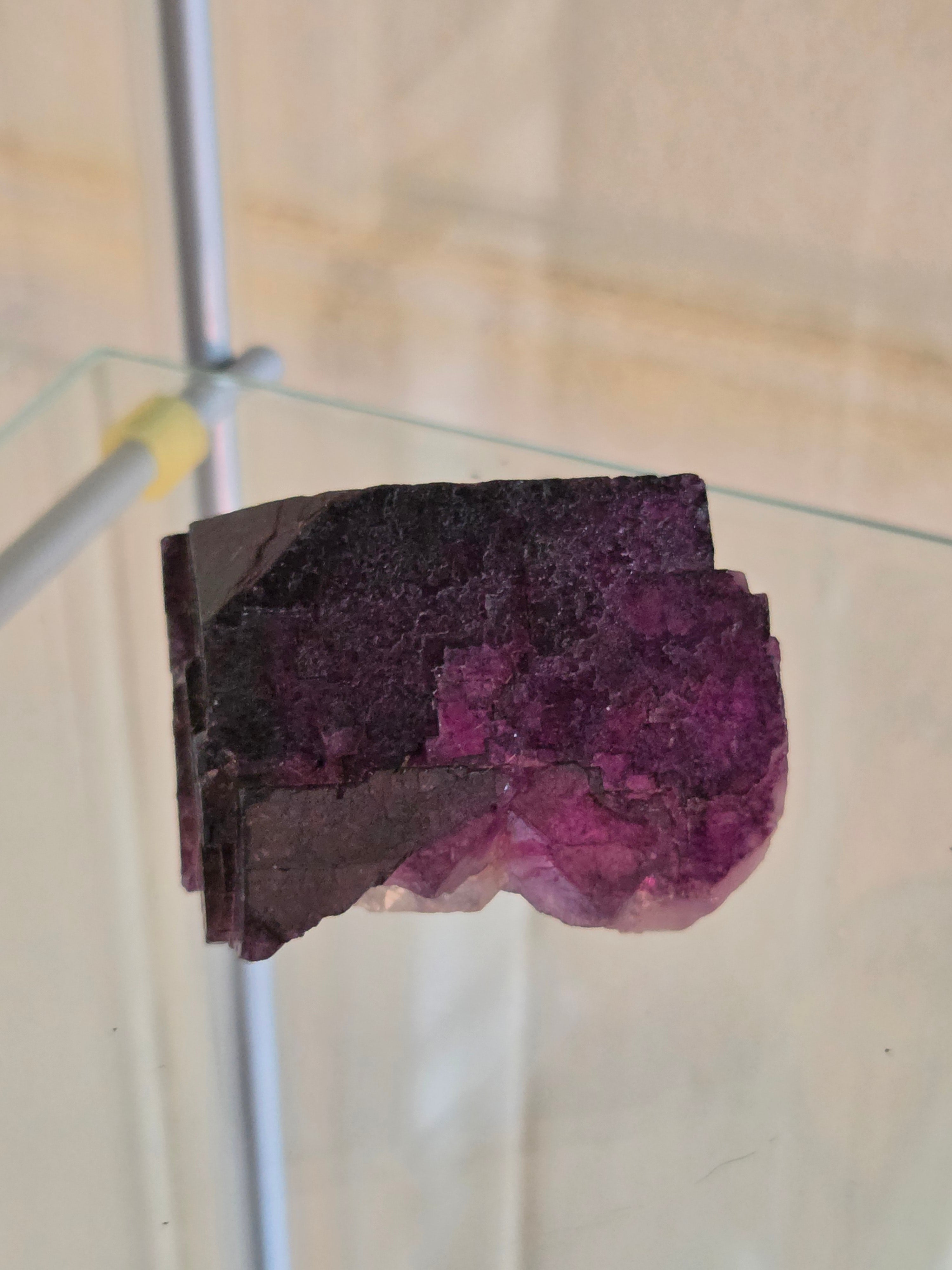Fluorite mauve de chine