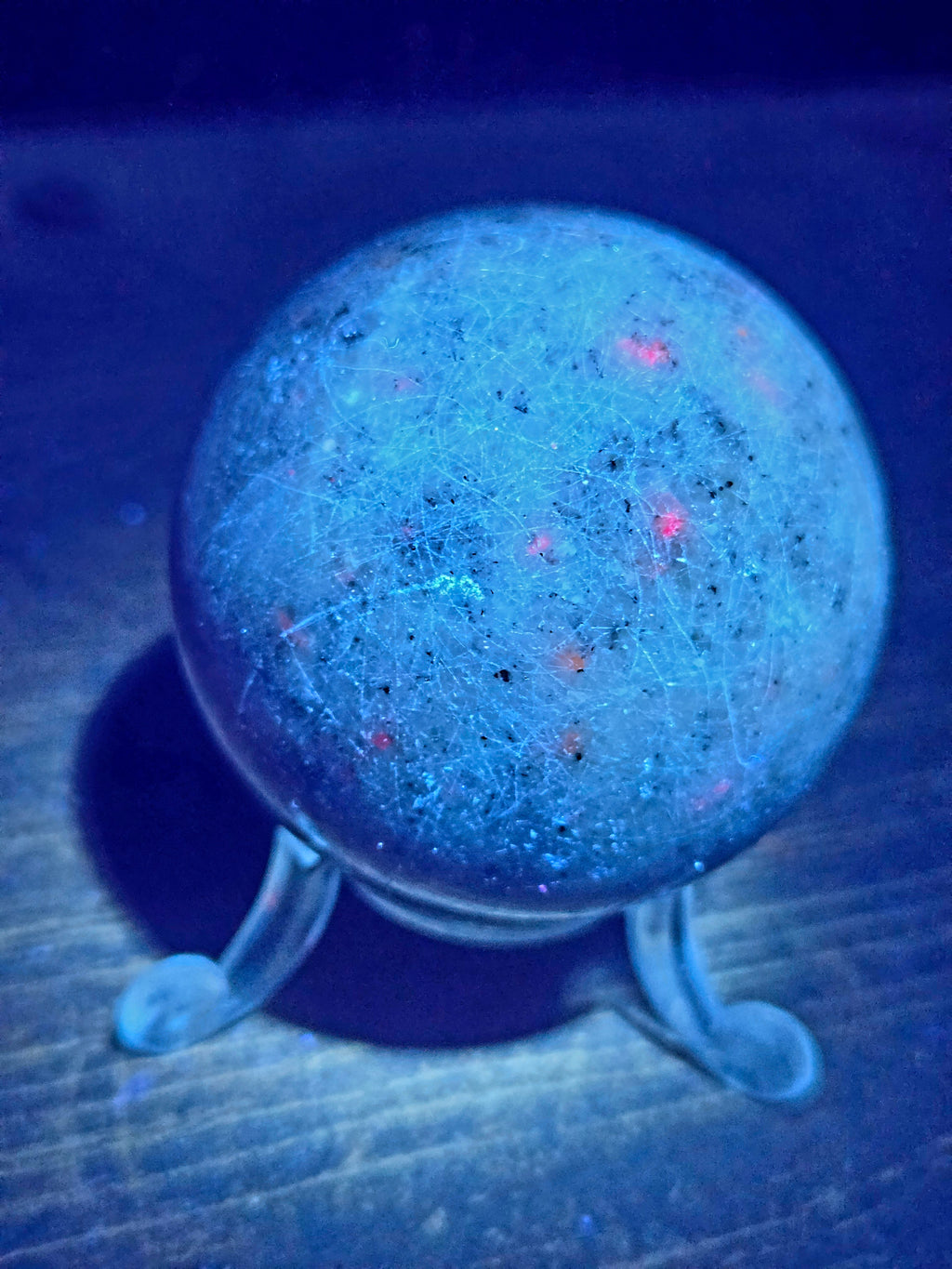 Sphère stary night UV reaction