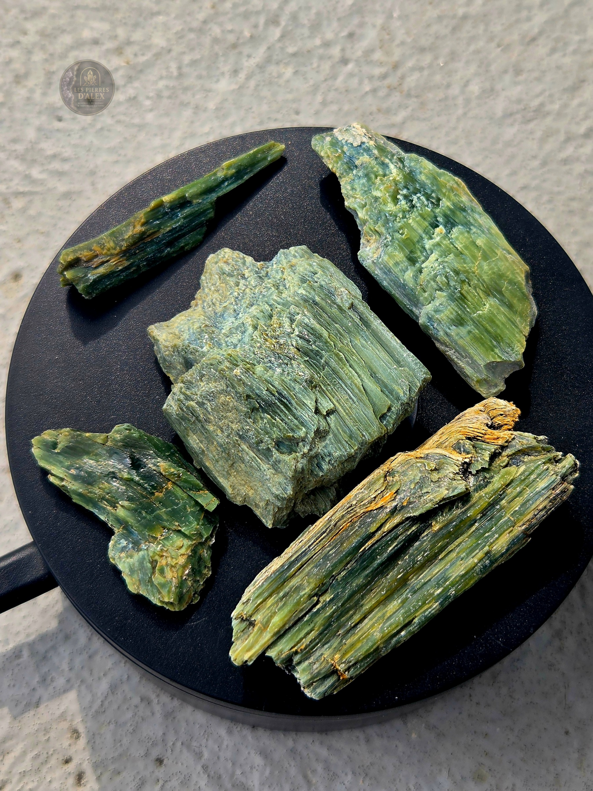 Antigorite (lots de 5 morceaux )