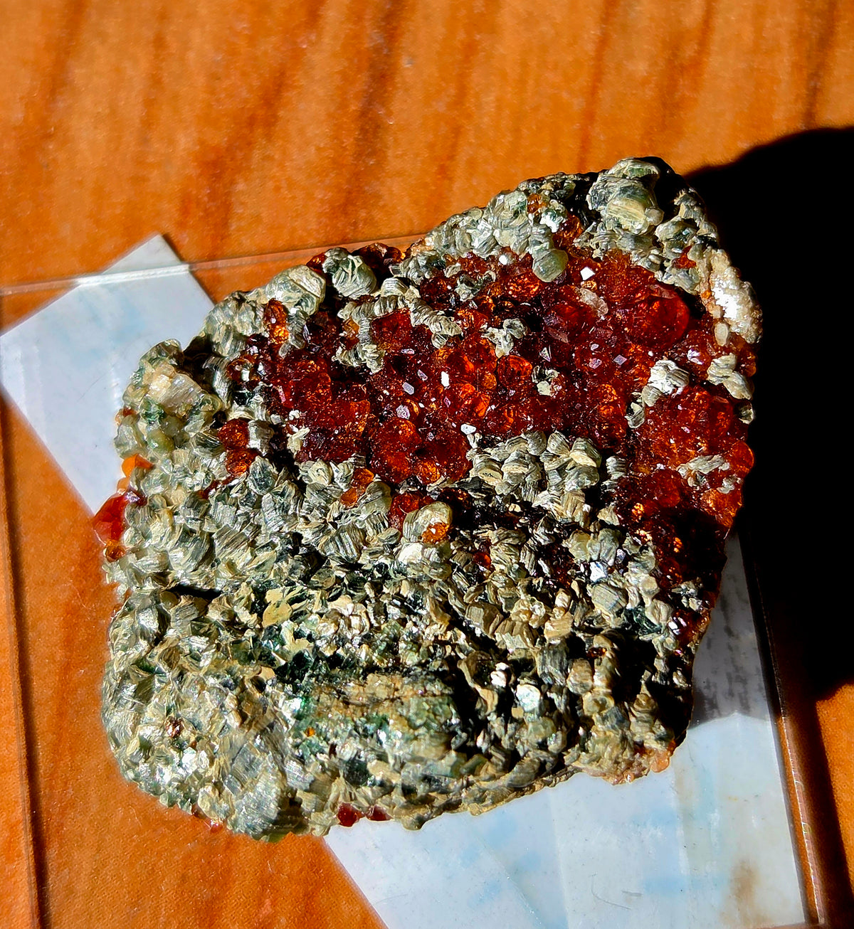 Grenats hessonite ( italy )