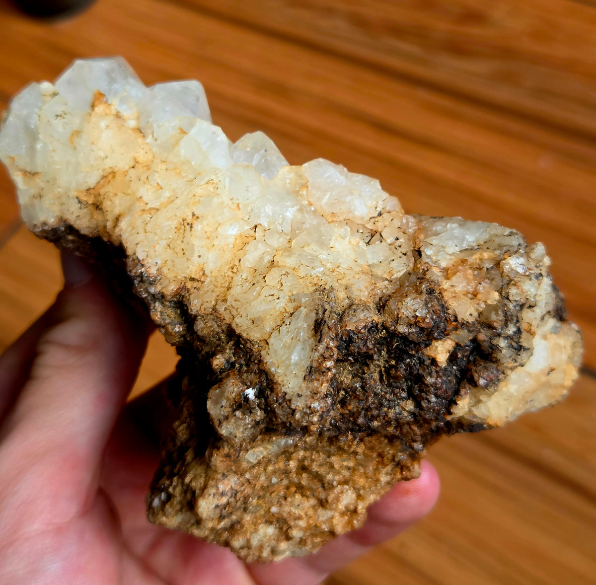 Spécimen de quartz du maroc