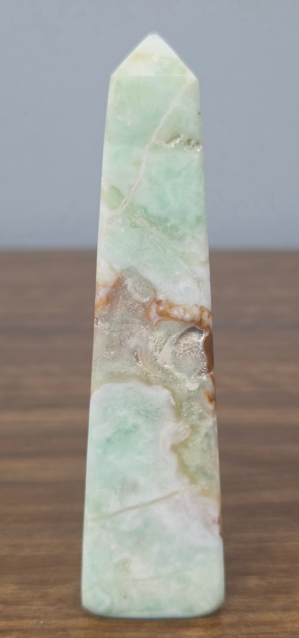 Tour d'aragonite bleu #1