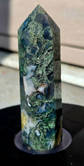 Tour en agate mousse naturel