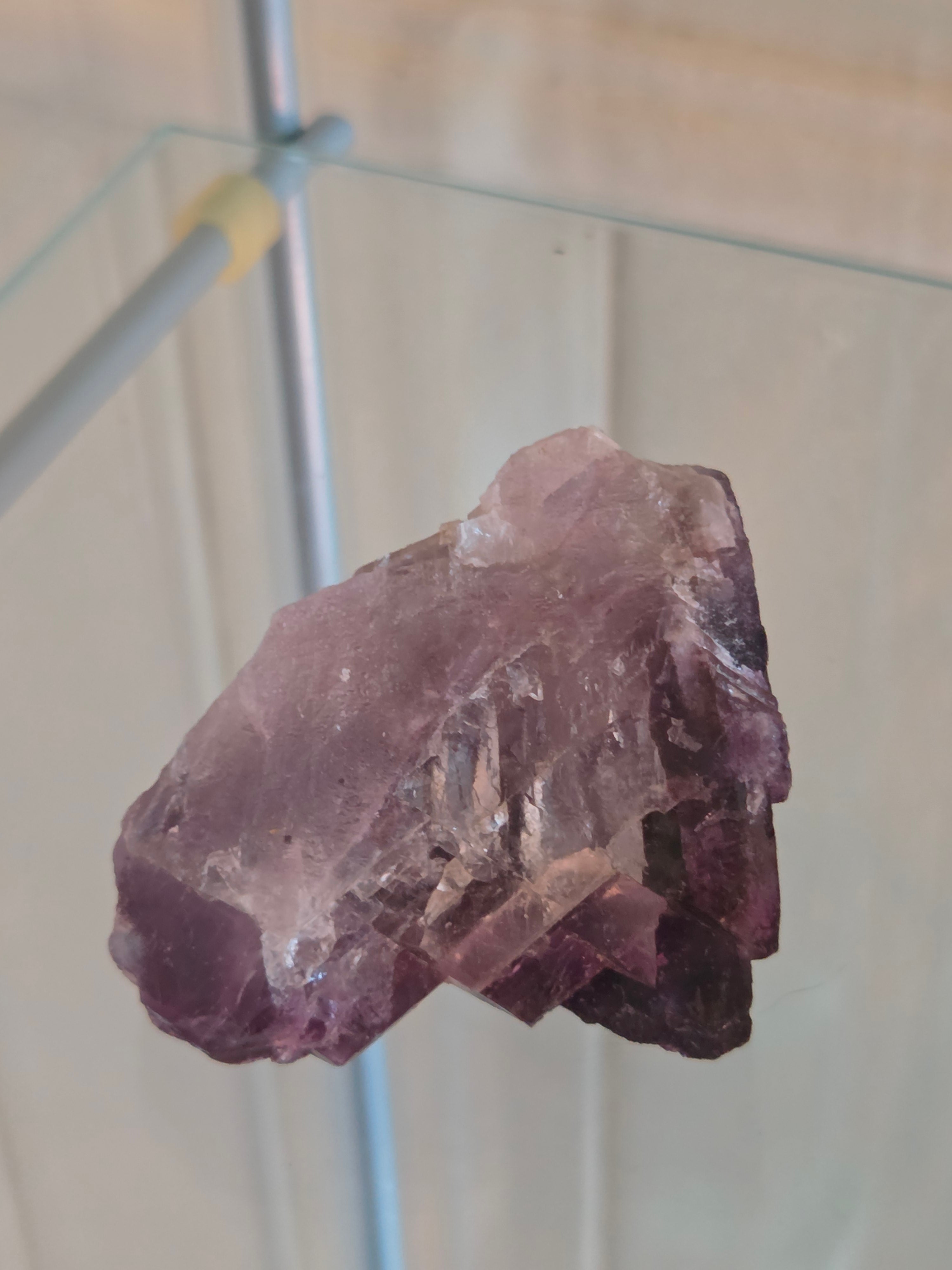 Fluorite mauve de chine