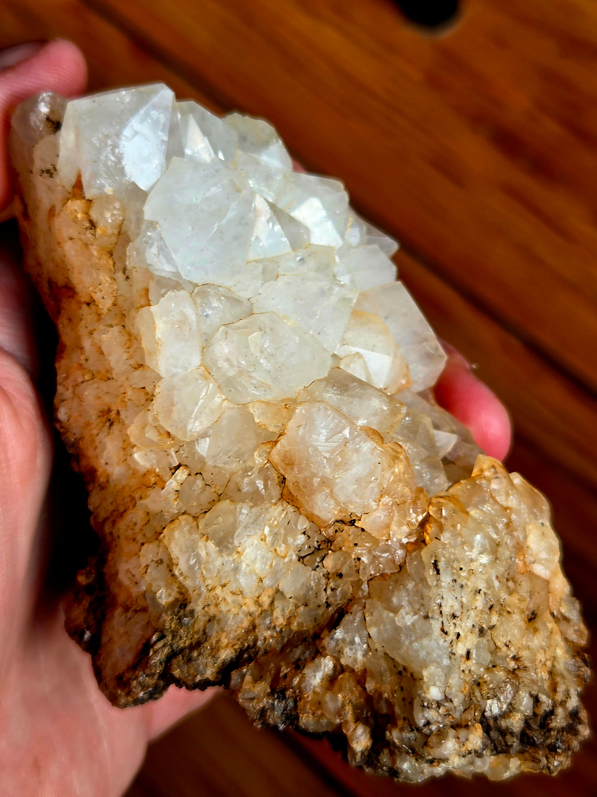 Spécimen de quartz du maroc